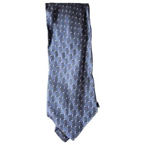 100% Silk Tie Pavone Blue Black NWT Prom Wedding Homecoming